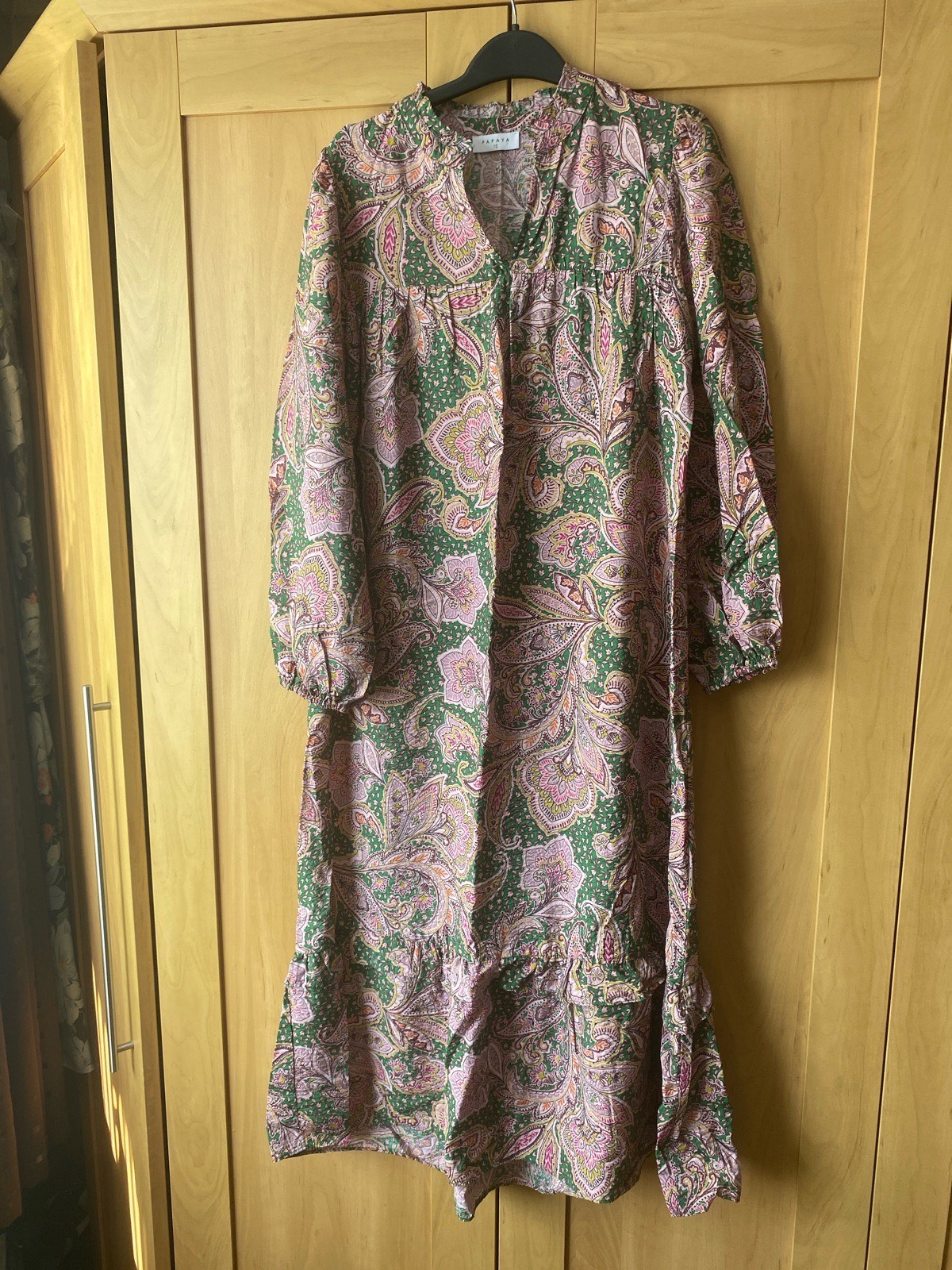 Papaya Ladies Dress, Multi Jacquard design, size 10