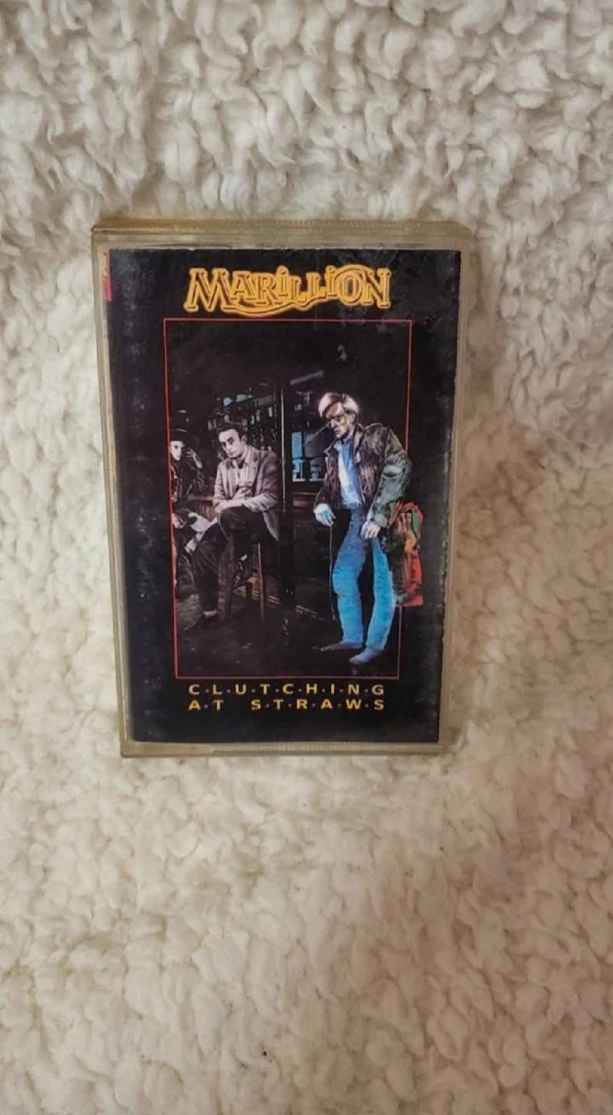 Marillion Clutching At Straws Cassette Tape