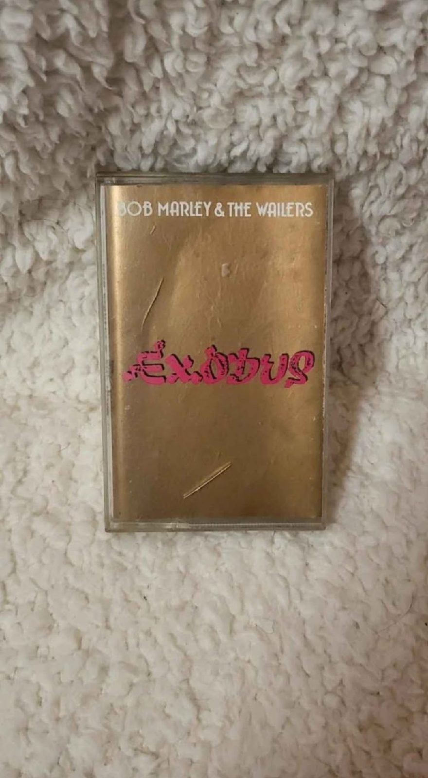 Bob Marley Exodus Cassette Tape