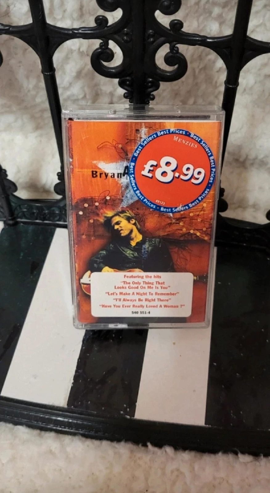 Bryan Adams 18 Till I Die Cassette Tape