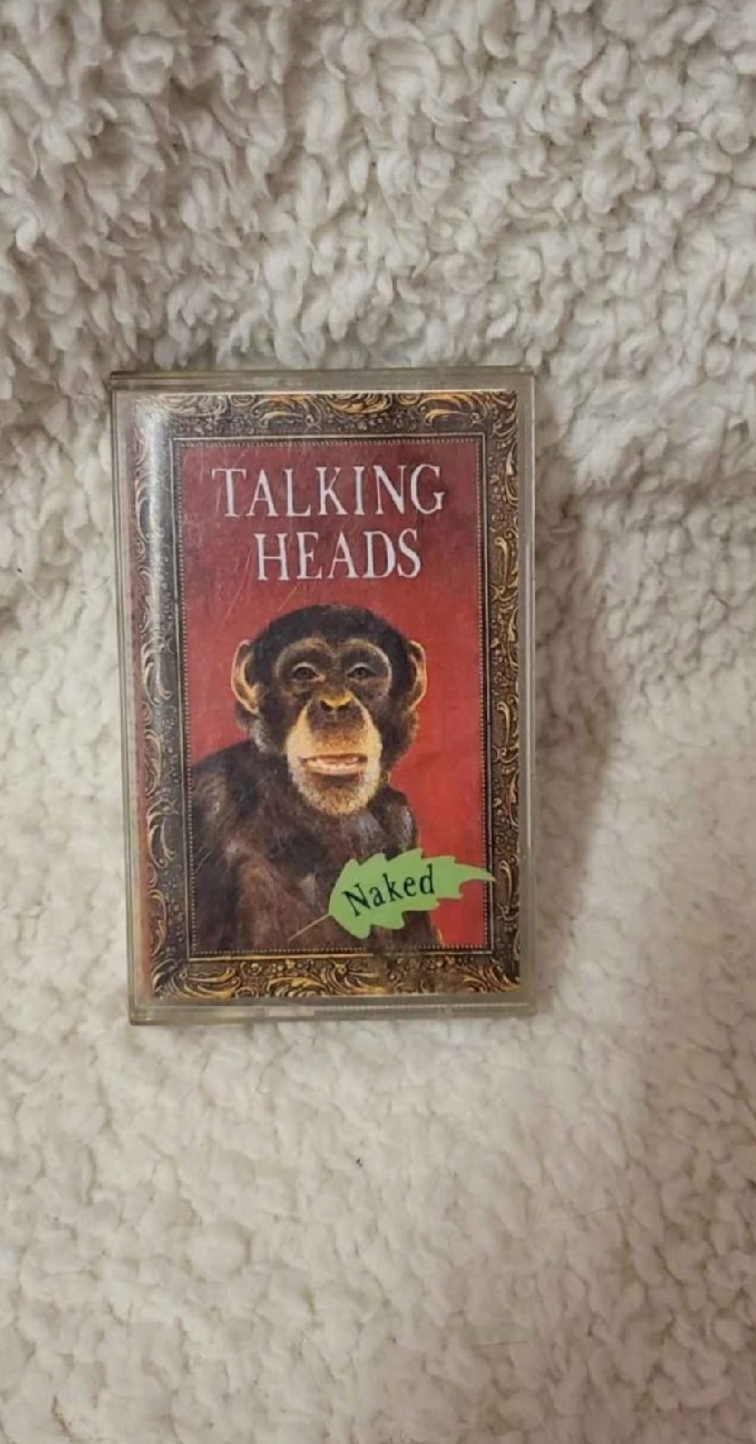Talking Heads Naked Cassette Tape