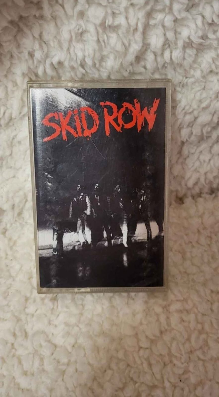 Skid Row Self Titled Cassette Tape