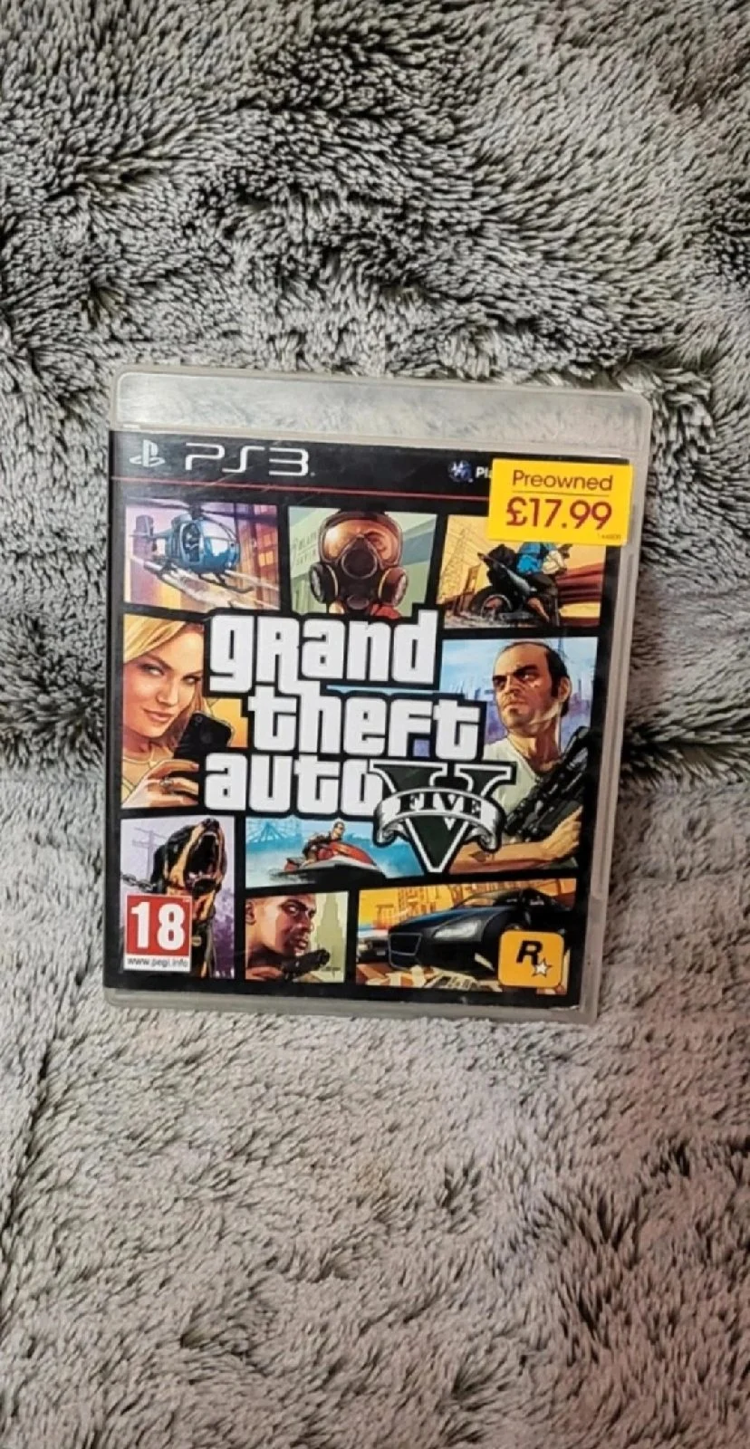 PS3 Grand Theft Auto V Game