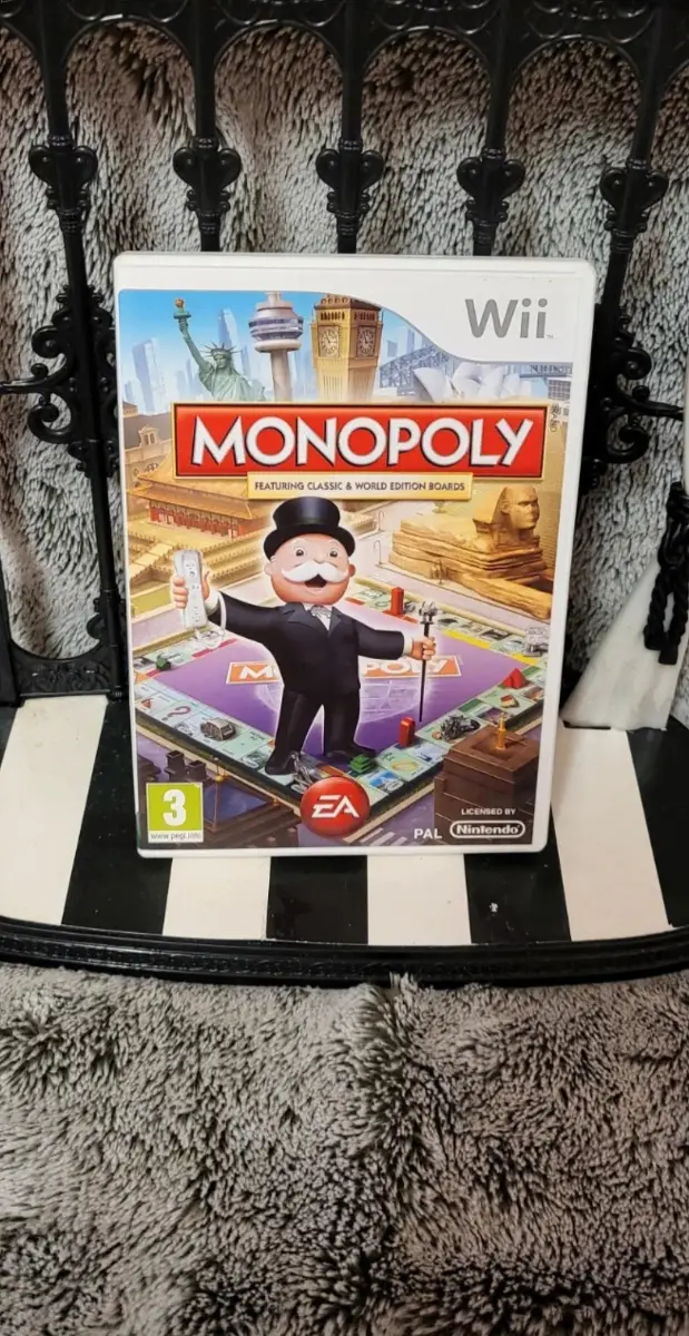 Nintendo Wii Monopoly Game