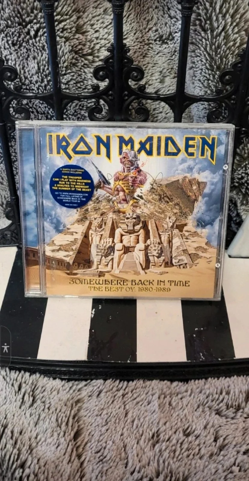 Iron Maiden Somewhere Back In Time CD