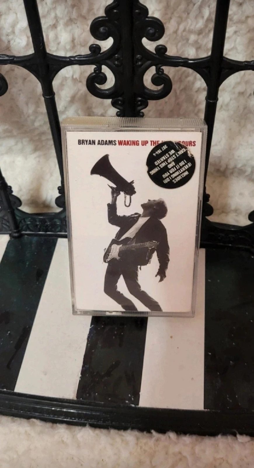 Bryan Adams Waking Up The Neighbours Cassette Tape