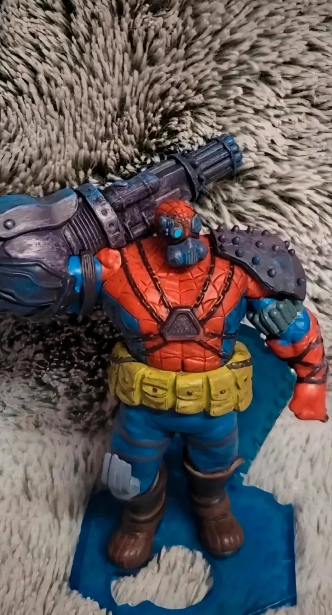 Marvel Spiderman Cyborg Figure