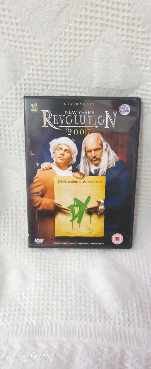 Wwe New Years Revolution 2007 DVD