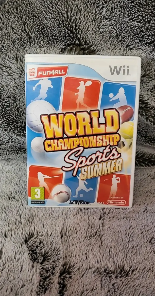 Nintendo Wii World Championship Sports Summer Game