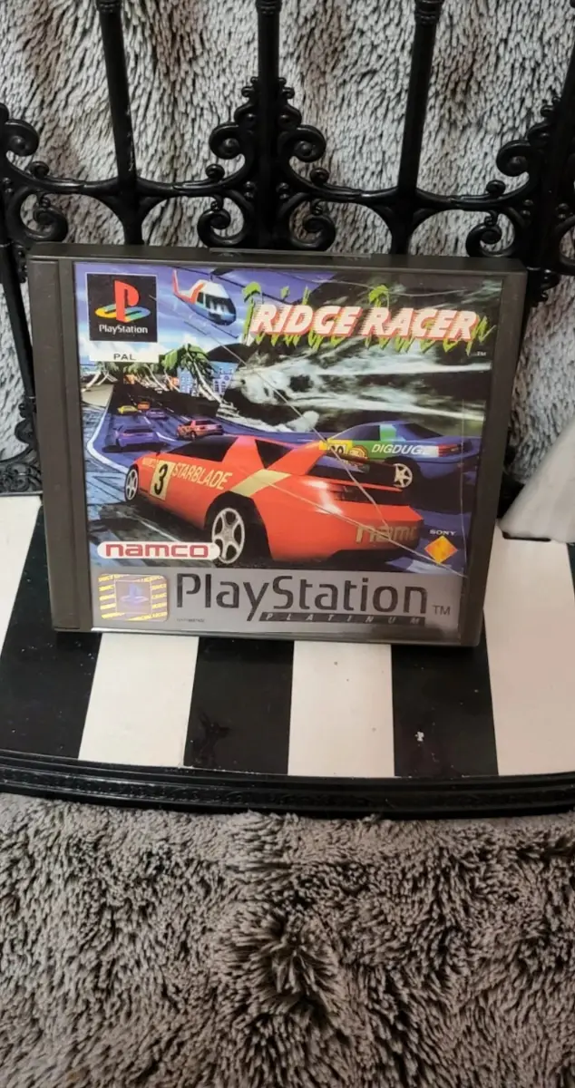 PS1 Ridge Racer Game