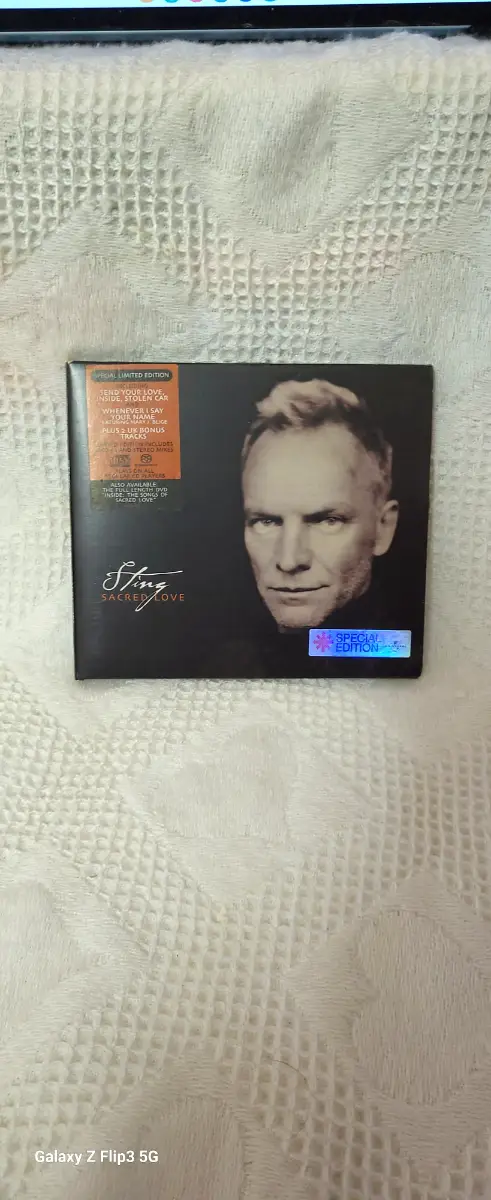 Sting Sacred Love CD