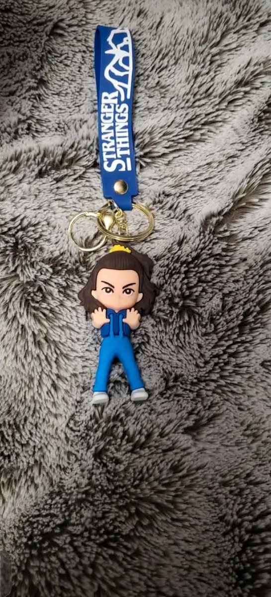 Stranger Things Eleven Figure Keychain