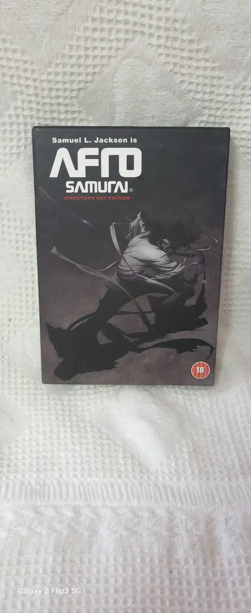 Samuel L Jackson Afro Samurai DVD
