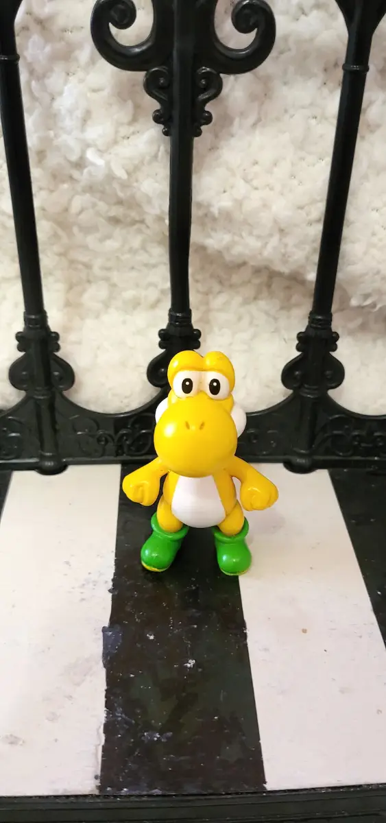 Super Mario Yellow Yoshi Figure