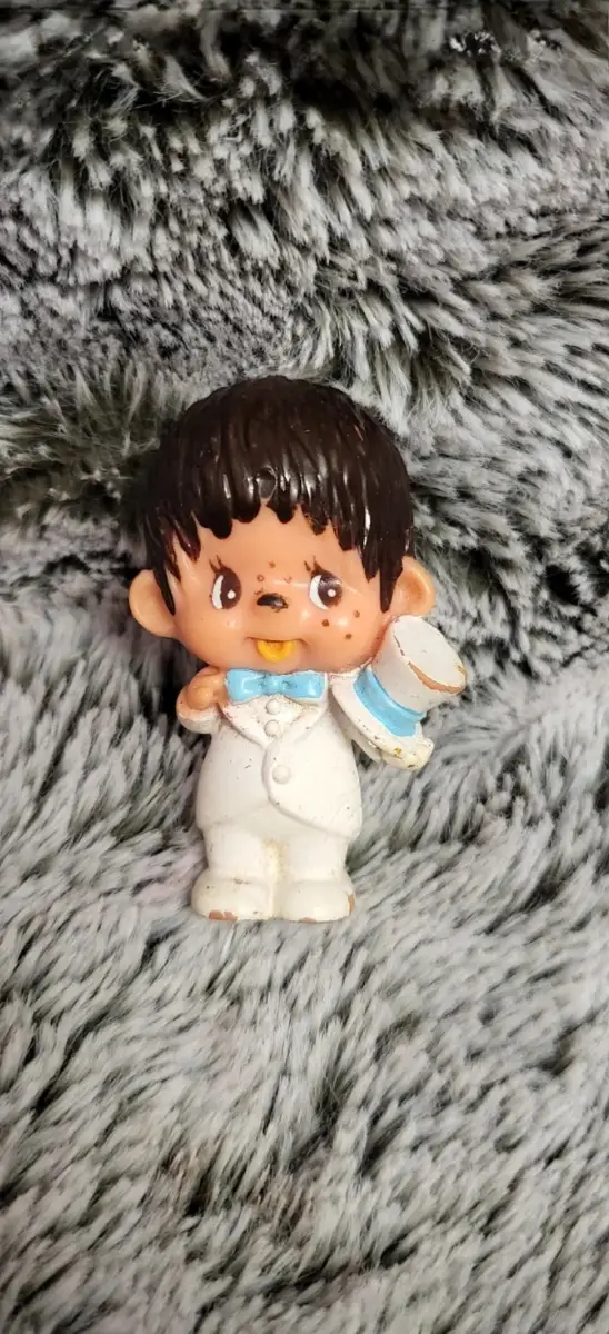Vintage Monchhichi Figure