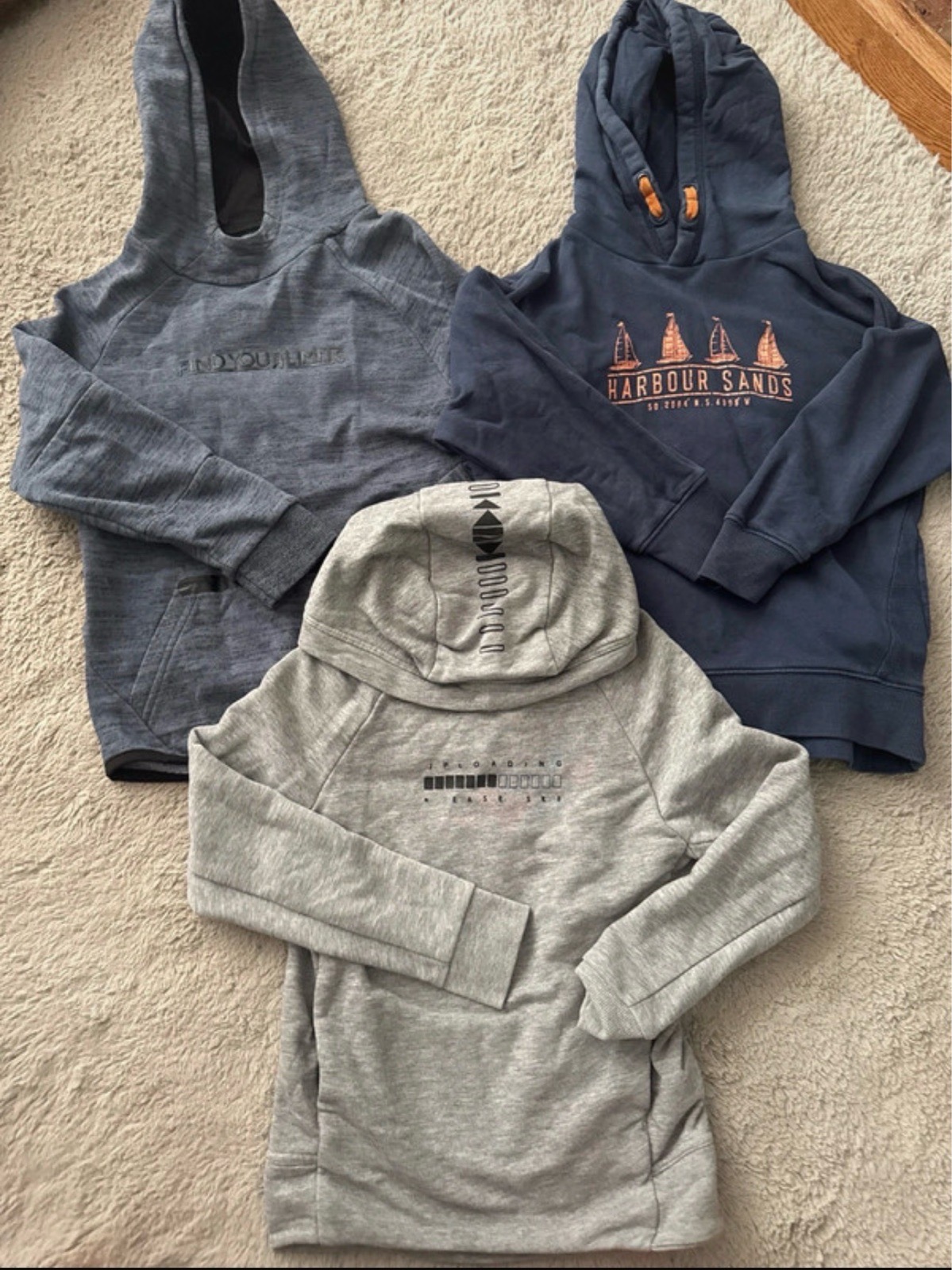 Boys hoodie bundle x3