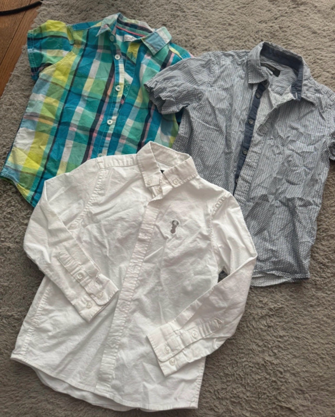 Boys shirt bundle x3
