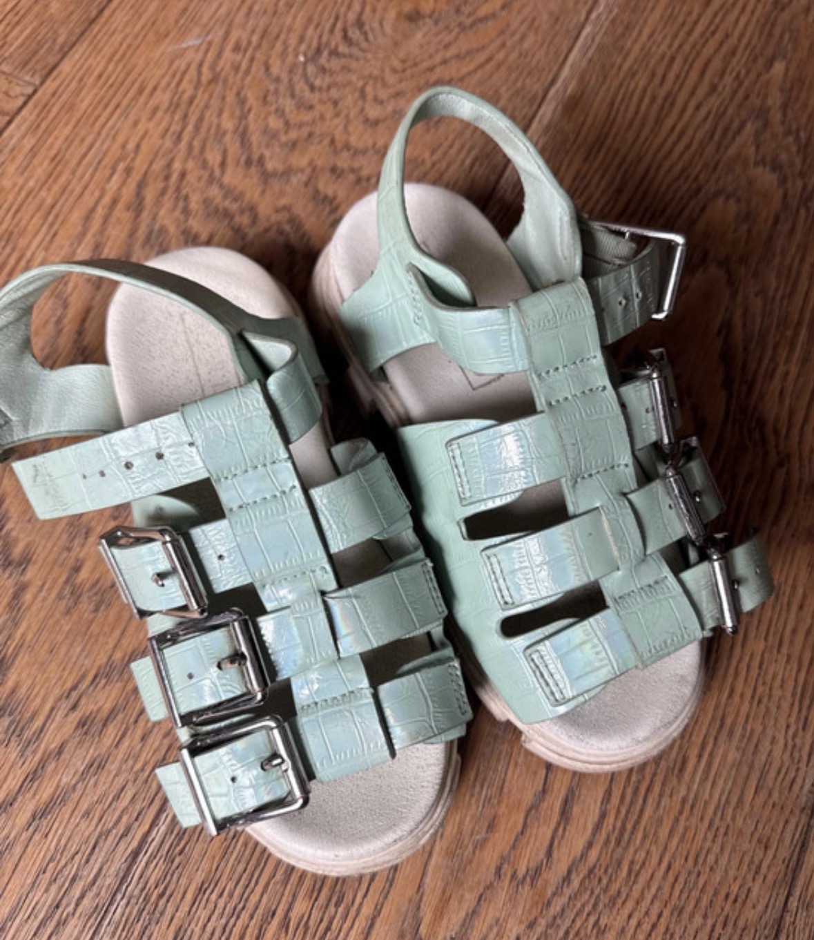 Girls river island sandals