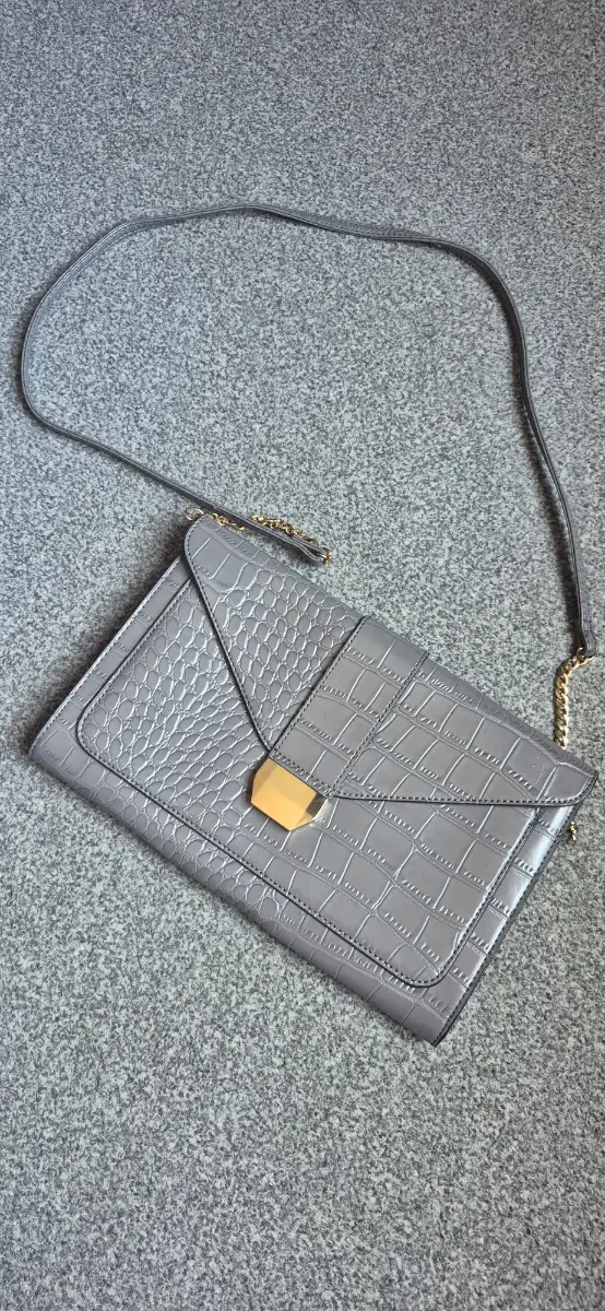 warehouse grey envelope bag
