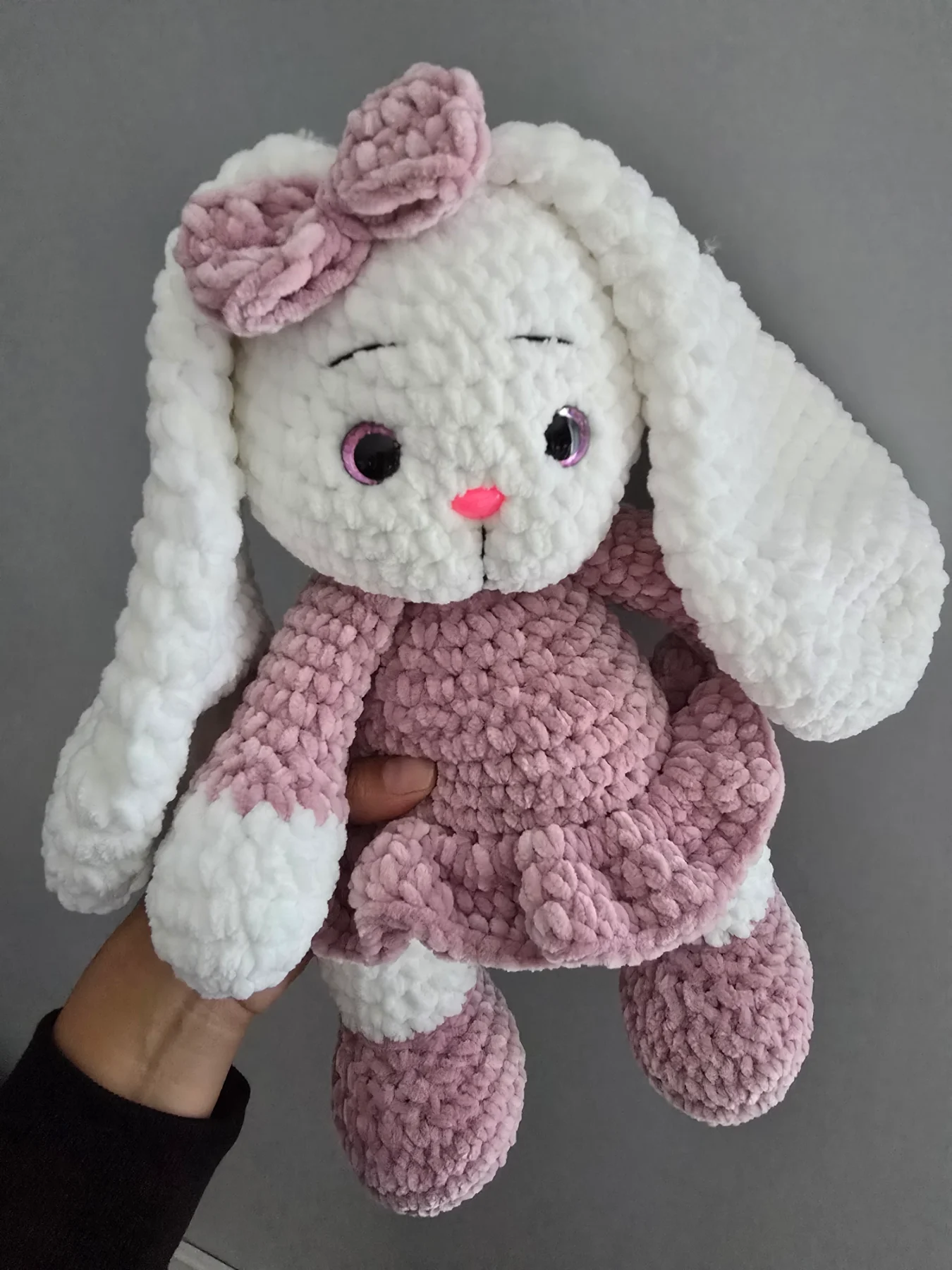 Handmade crochet soft plush Bunny (toys)amigurumi
