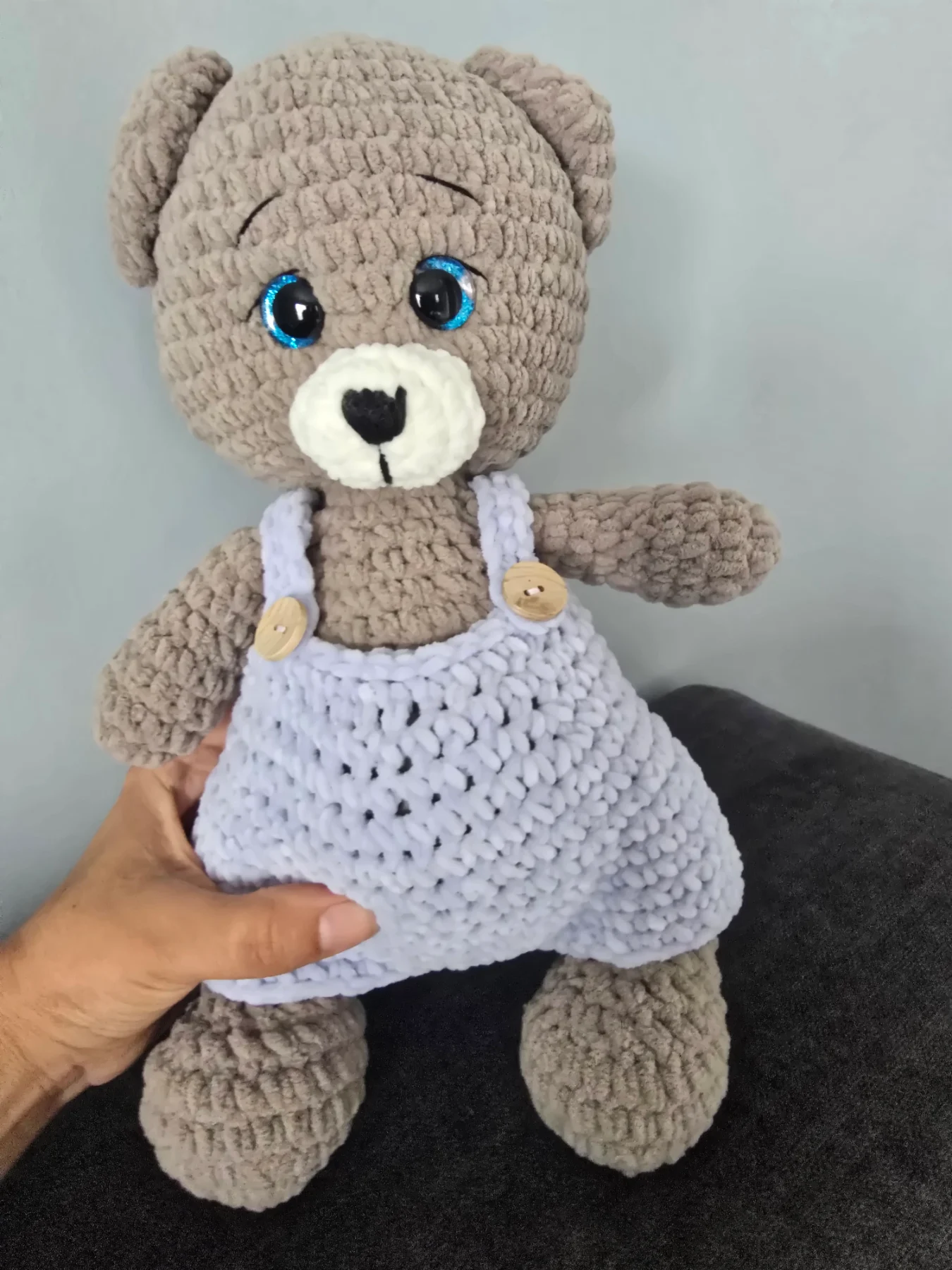 Handmade crochet soft plush toys 🧸 teddy bear amigurumi