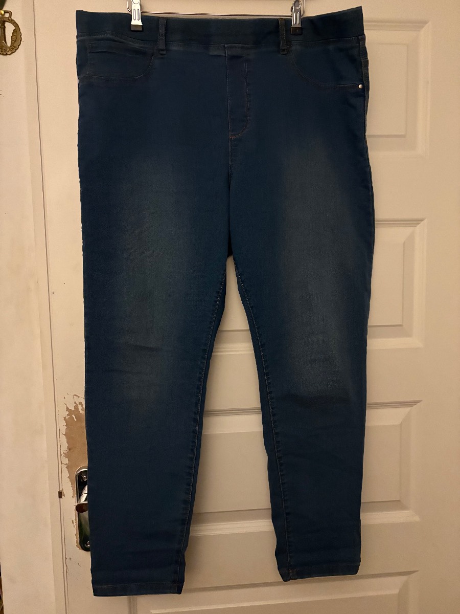 Pep&co blue skinny pull-on jeggings -22