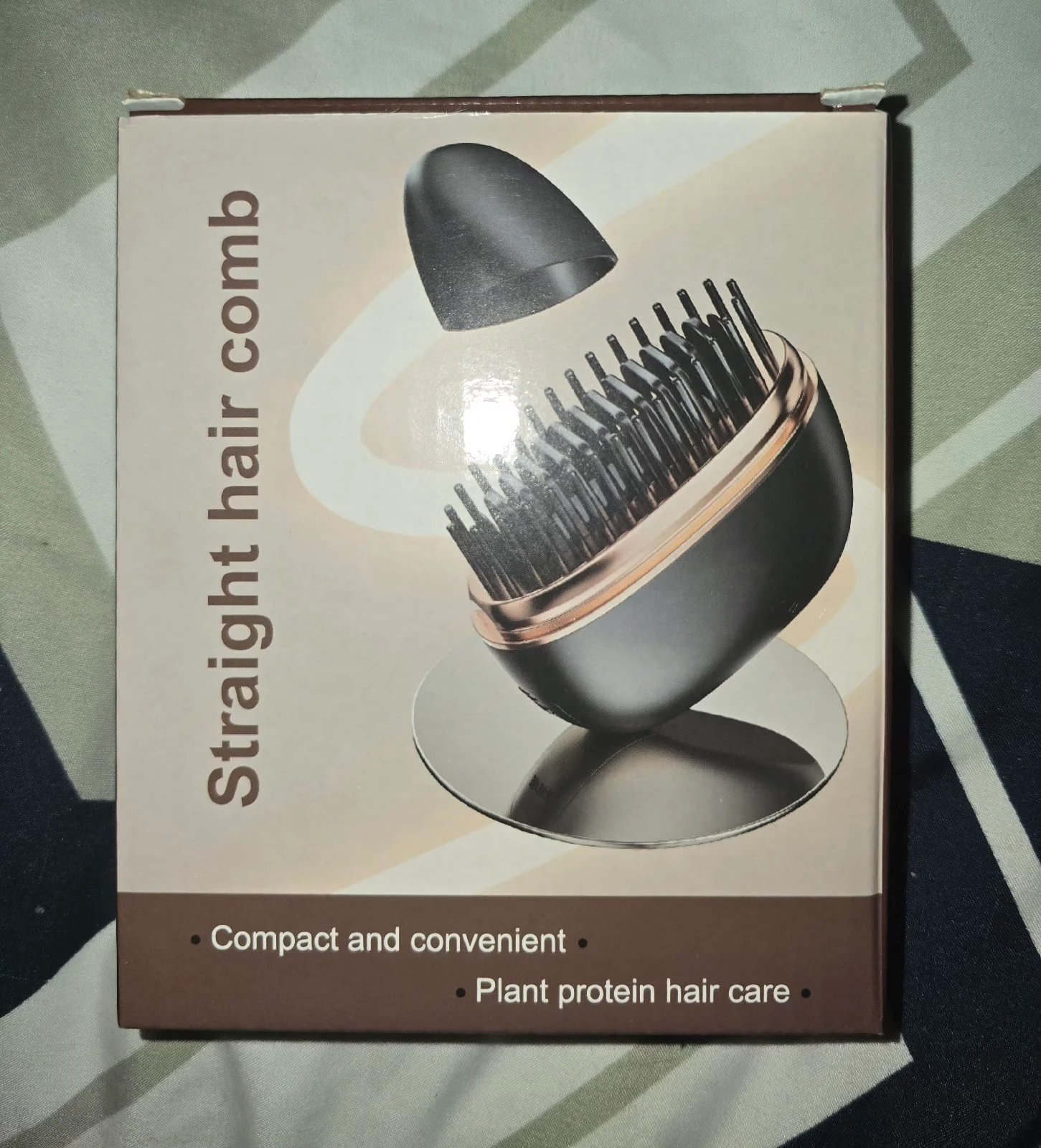 ✨ Portable Straight Hair Comb — Brand New & Boxed