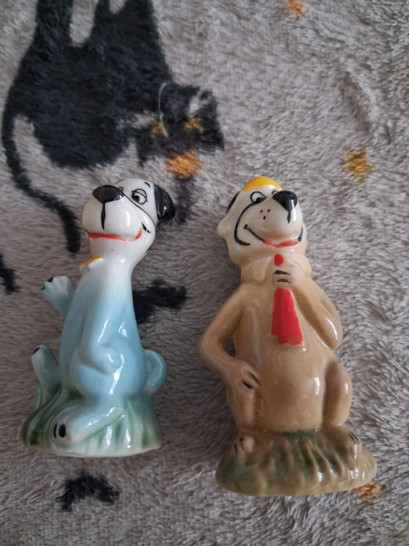 vintage Wade Whimsies porcelain miniature figurines from the rare Hanna-Barbera Series
