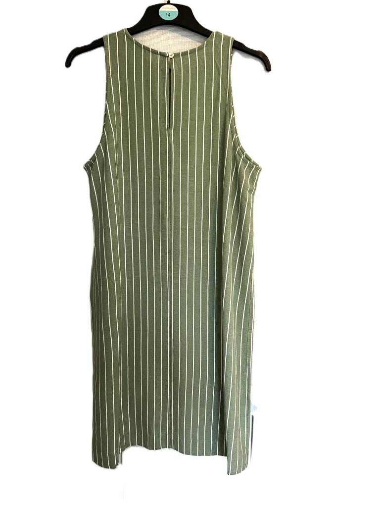peacocks linen dress The Cocoon Dress One size / Light Gray Stripe