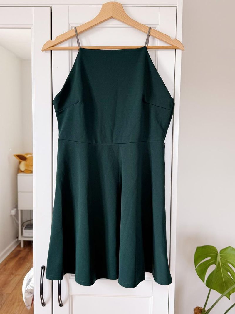 green missguided dress MISSGUIDED One Shoulder Elegant Mint Green Maxi Dress With High Slit Perfect For St Patricks Day Party Evening Irish Themed Celebration Formal Occasion Wear ChristmasMISSGUIDED